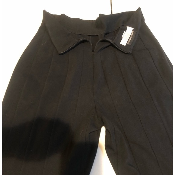 Roberto Robledo I.Maglin  size medium black Fitted & Flare stretch high rise - Picture 6 of 14